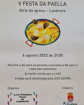 VIII Festa da Paella de Landrove en Viveiro