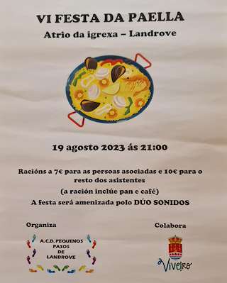 VIII Festa da Paella de Landrove en Viveiro