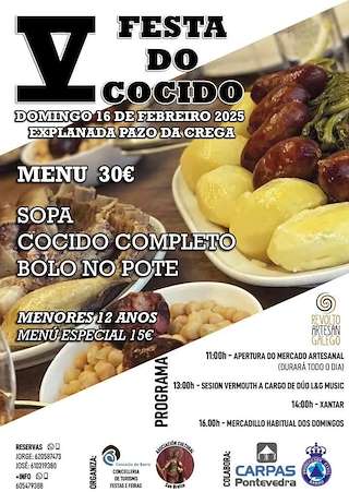 VI Festa do Cocido e Mercado Artesanal en Barro