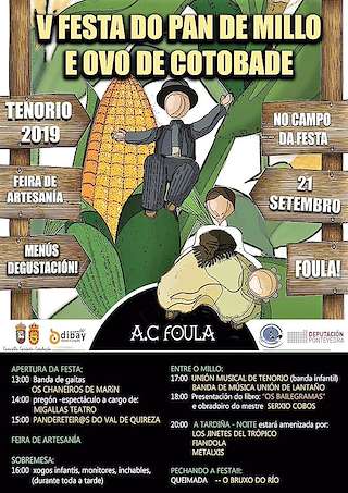 XI Festa do Pan de Millo e Ovo de Tenorio en Cerdedo-Cotobade