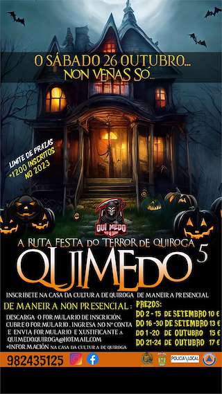 VI Festa do Terror - QuiMedo en Quiroga