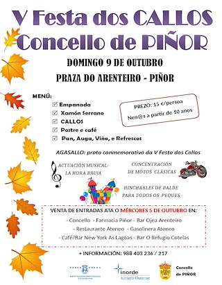 VIII Festa dos Callos en Piñor