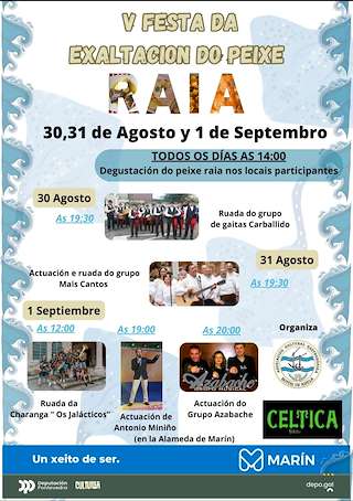 VI Festa Exaltación do Peixe Raia en Marín