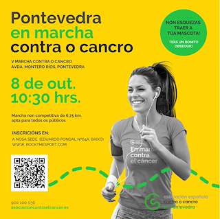 VII Marcha Contra el Cáncer  en Pontevedra
