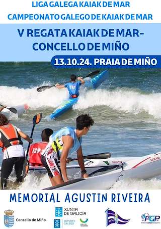 VI Regata Kaiak Mar en Miño