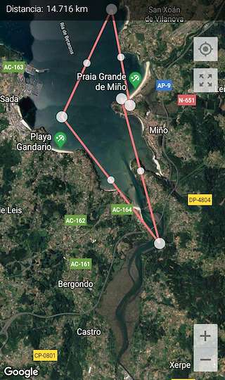 VI Regata Kaiak Mar en Miño