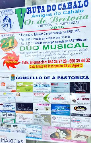 XII Ruta do Cabalo de Bretoña en Pastoriza
