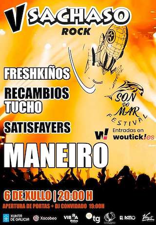 VII Sachaso Rock - Son do Mar (2026) en Meaño