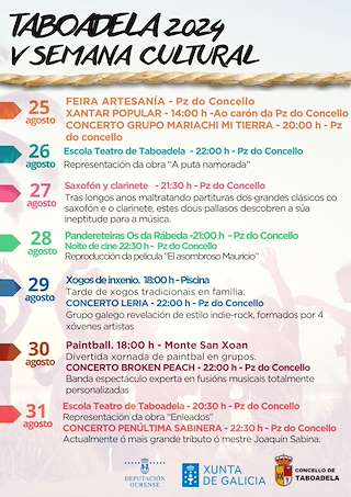 VI Semana Cultural  en Taboadela