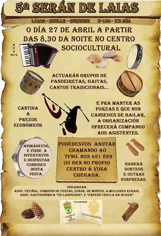 VII Serán de Laias en Cenlle