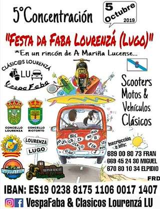 XI VespaFaba e Clásicos en Lourenzá