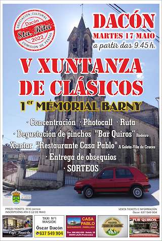 VIII Xuntanza de Clásicos de Dacón en Melide