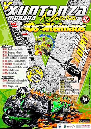 VIII Xuntanza Moteira Os Keimaos en Caldas de Reis