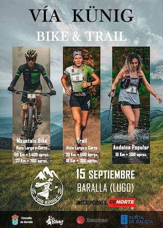 Vía Künig Trail en Baralla