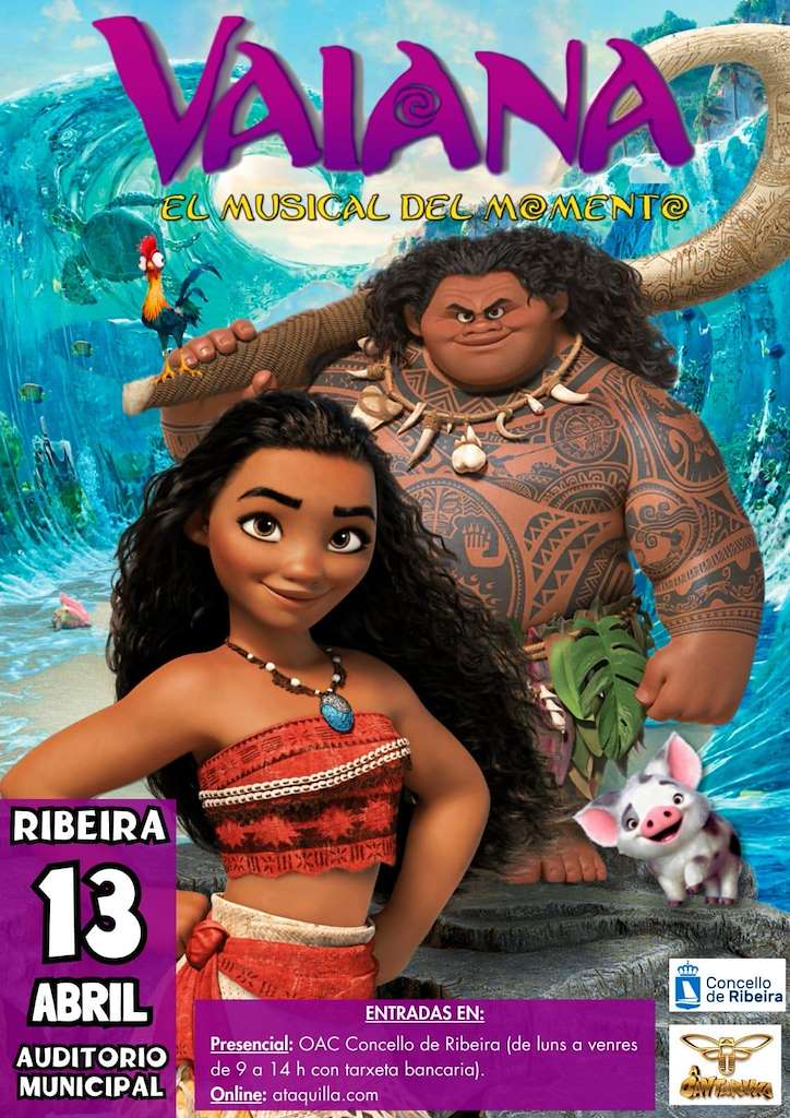 Vaiana - El Musical (2025) en Ribeira