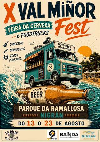 Fechas, información, programa, cartel, imágenes, mapa y ubicación de X Val Miñor Fest (2026) en Nigrán