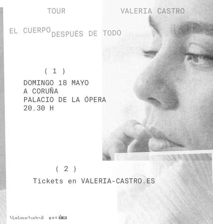Valeria Castro en Concierto (2025) en A Coruña