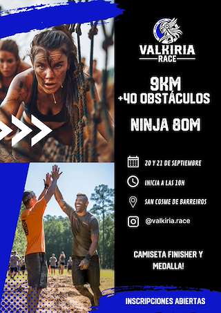 Fechas, información, programa, cartel, imágenes, mapa y ubicación de Valkiria Race  en  Barreiros