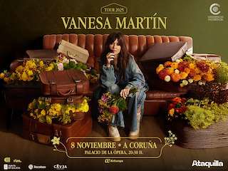 Fechas, información, programa, cartel, imágenes, mapa y ubicación de Vanesa Martín - Tour 2025 en A Coruña