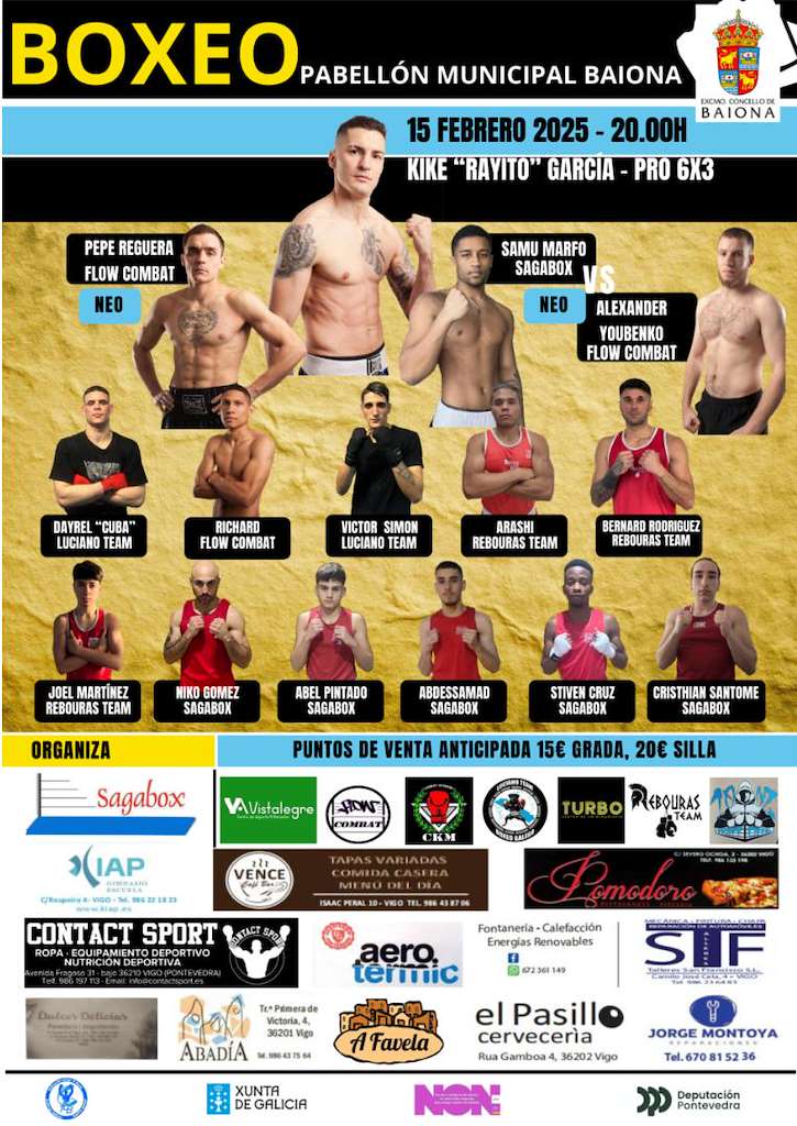 Velada de Boxeo en Baiona
