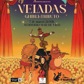 Fechas, información, programa, cartel, imágenes, mapa y ubicación de Veladas Ghibli Tributo (2026)  en  Vigo