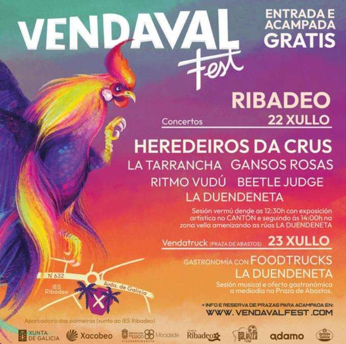 Vendaval Fest (2024) en Ribadeo