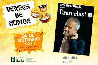 Fechas, información, programa, cartel, imágenes, mapa y ubicación de Venres de Humor (2025)  en  A Baña