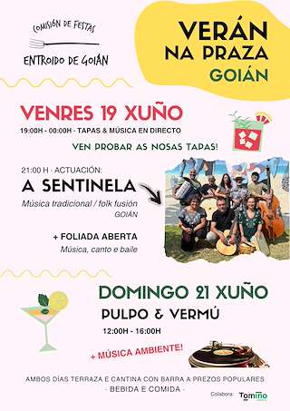 Fechas, información, programa, cartel, imágenes, mapa y ubicación de Verán na Praza de Goián (2026)  en  Tomiño