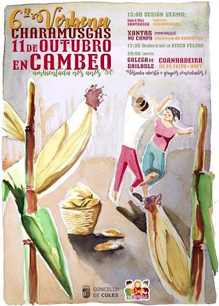 Fechas, información, programa, cartel, imágenes, mapa y ubicación de Verbena Charamusgas (2025)  en  Coles
