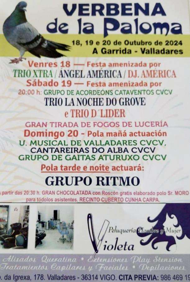 Verbena de la Paloma de A Garrida en Vigo