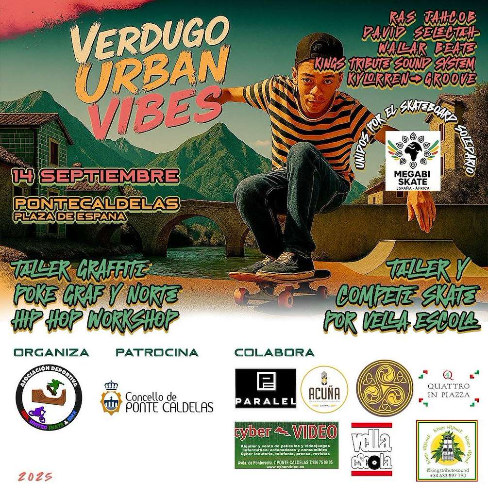 Verdugo Urban Vibes en Ponte Caldelas