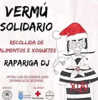 Fechas, información, programa, cartel, imágenes, mapa y ubicación de Vermú Solidario   en  Arzúa
