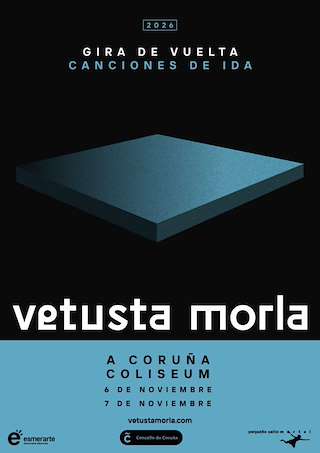 Fechas, información, programa, cartel, imágenes, mapa y ubicación de Vetusta Morla (2026)  en  A Coruña