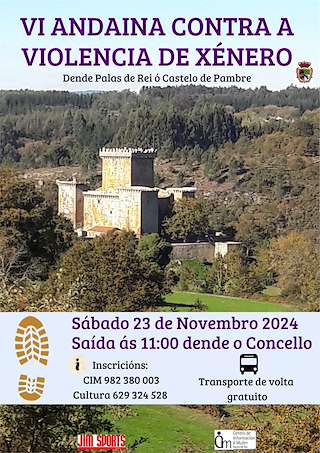 VII Andaina Contra a Violencia de Xénero en Palas de Rei
