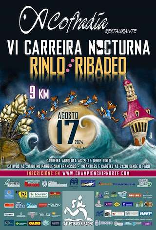 VII Carreira Nocturna de Rinlo en Ribadeo