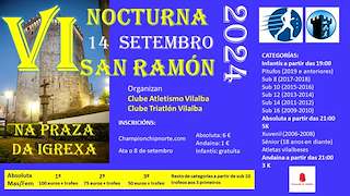 VII Carreira Nocturna San Ramón en Vilalba