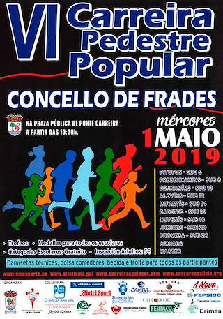 X Carreira Pedestre Popular en Frades