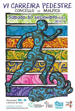 VIII Carreira Pedestre en Malpica de Bergantiños