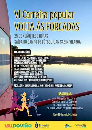IX Carreira Popular Volta ás Forcadas en Valdoviño