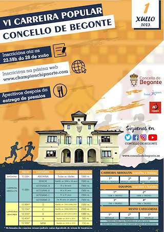 VIII Carreira Popular en Begonte