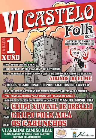 VII Castelo Folk de Nogueirosa en Pontedeume