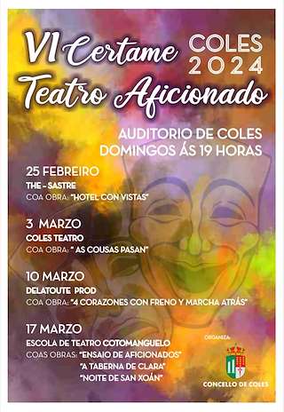 VIII Certame Teatro Aficionado  (2026) en Coles