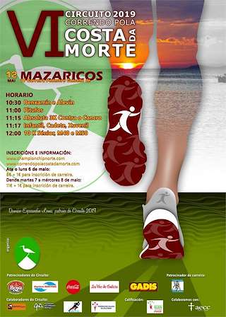 X Circuito Correndo Pola Costa da Morte  - VIII Carreira Pedestre (2026) en Mazaricos