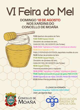 VII Feira do Mel en Moaña