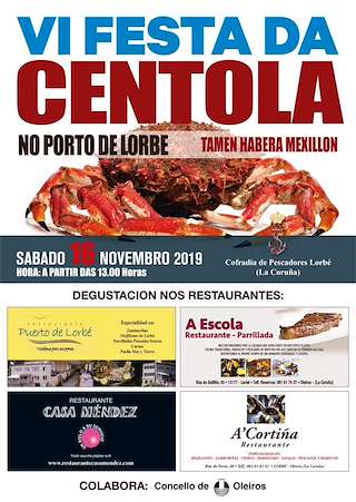 Xornadas Gastronómicas da Centola de Lorbé en Oleiros