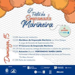 VII Festa da Empanada Mariñeira de Portonovo en Sanxenxo