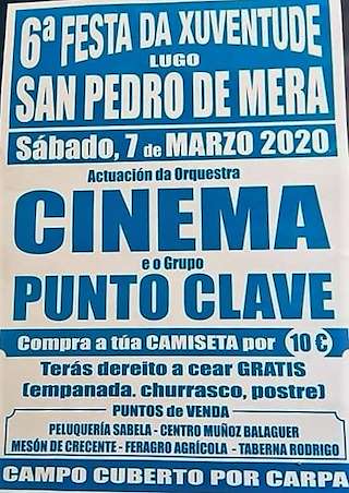 IX Festa da Xuventude de San Pedro de Mera en Lugo