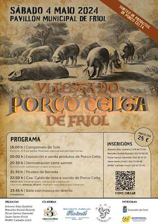 VII Festa do Porco Celta en Friol
