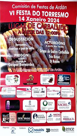 VII Festa Gastronómica do Torresmo en Marín