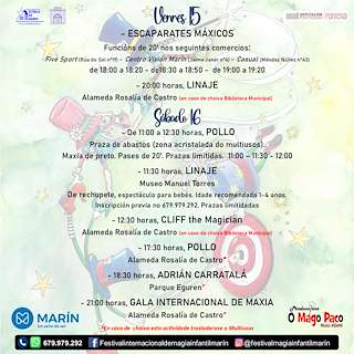 VII Festival Internacional de Maxia Infantil en Marín